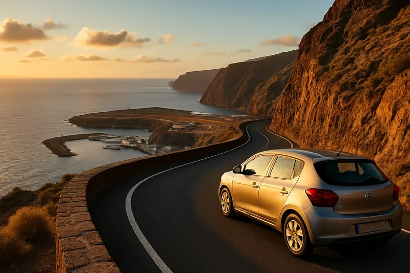 Mietwagen auf La Gomera