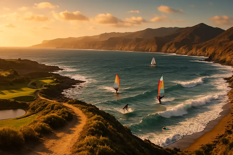 Windsurfen, Surfen, Segeln & Bodyboarding auf der Kanareninsel Gran Canaria