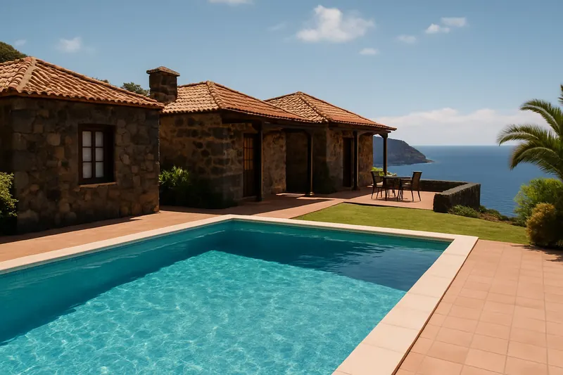 Ferienhäuser mit Pool auf La Gomera