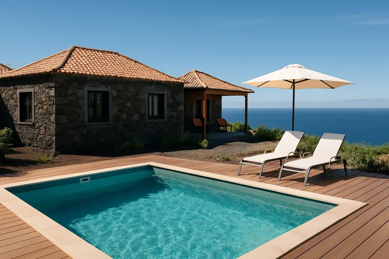 Ferienhäuser mit Pool auf La Palma