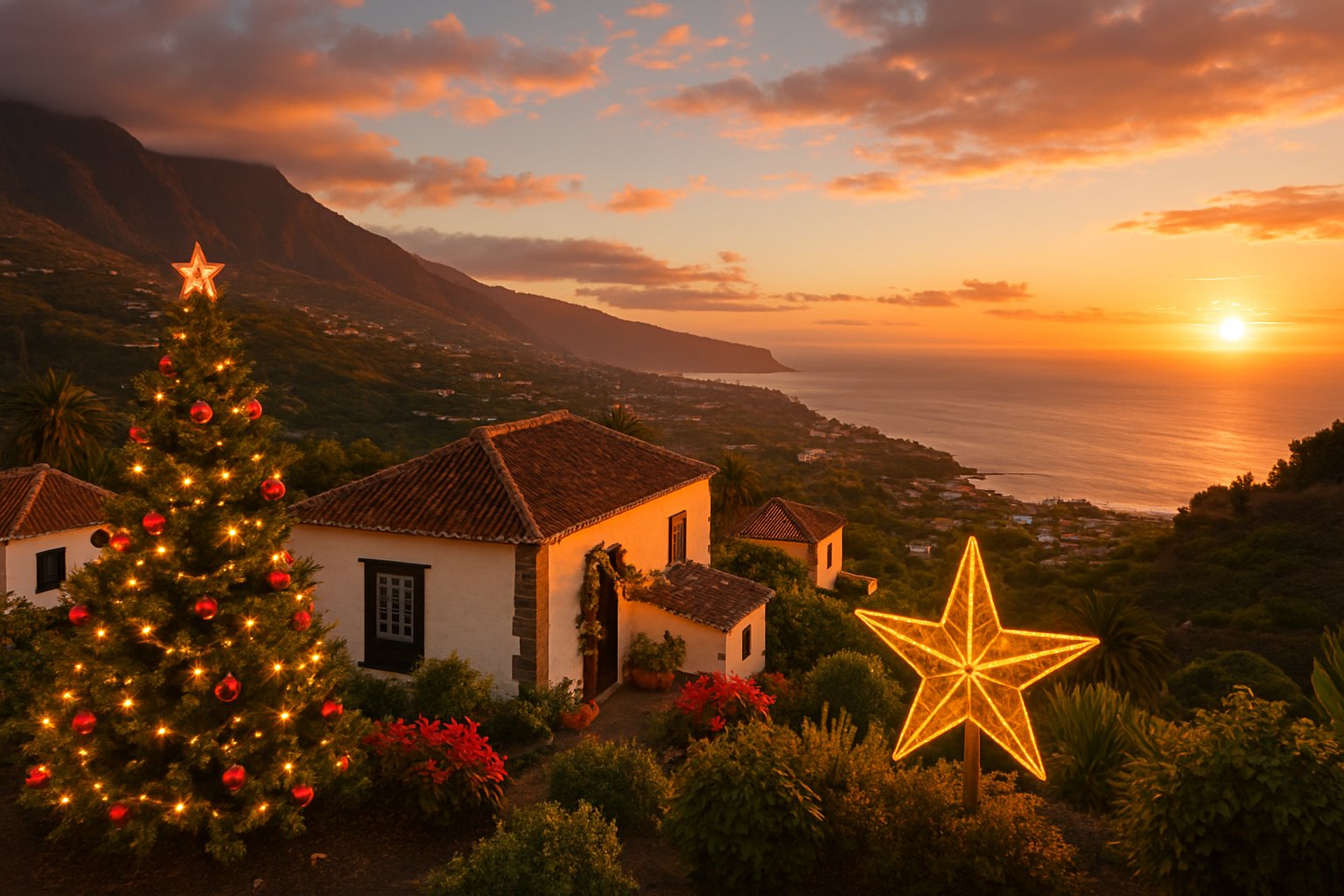 Freie Ferienobjekte auf La Palma über Weihnachten und Silvester