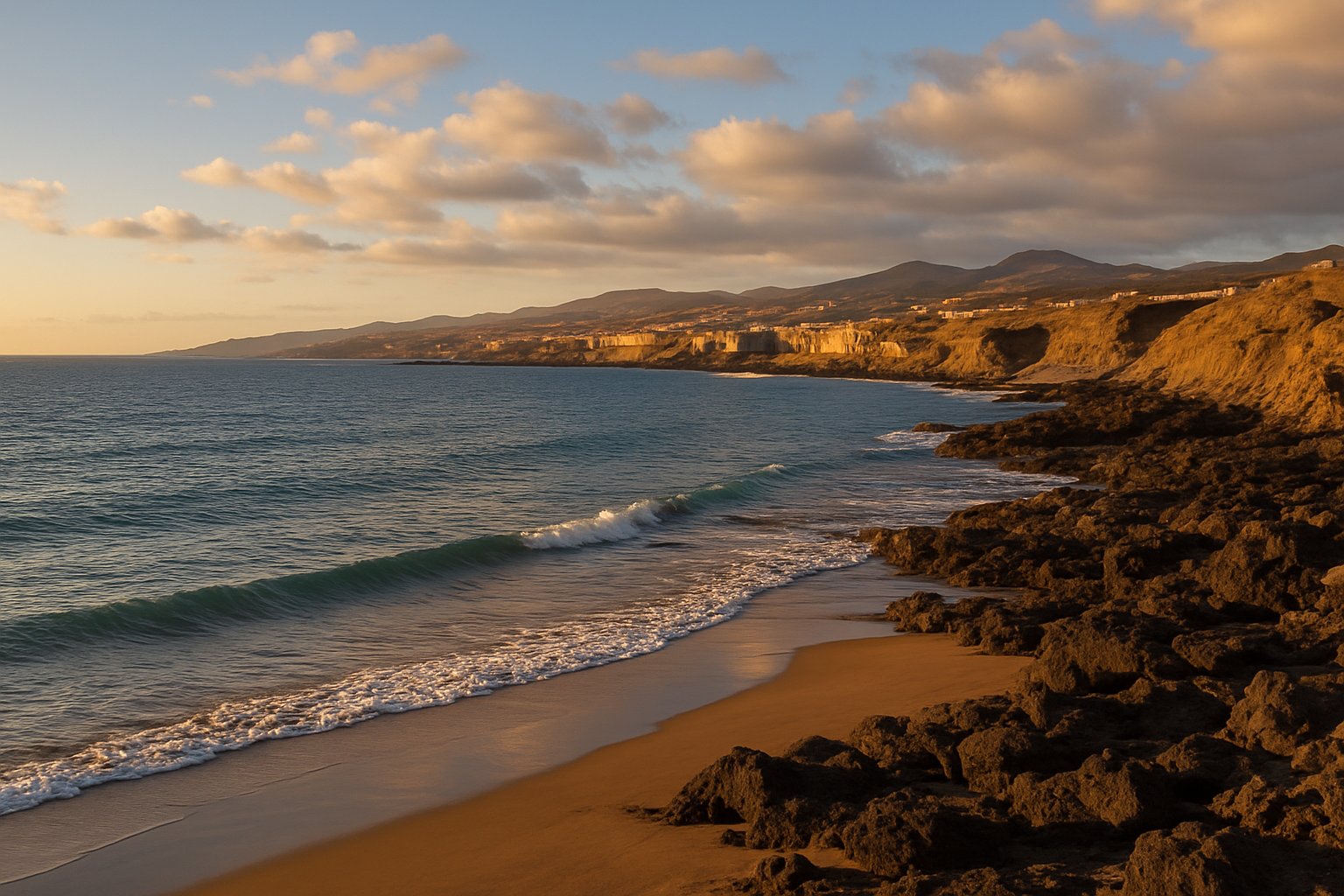 Playa de Melenara auf Gran Canaria