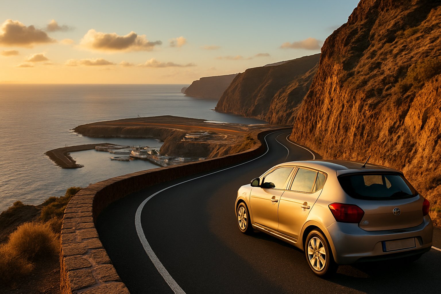 Mietwagen auf La Gomera