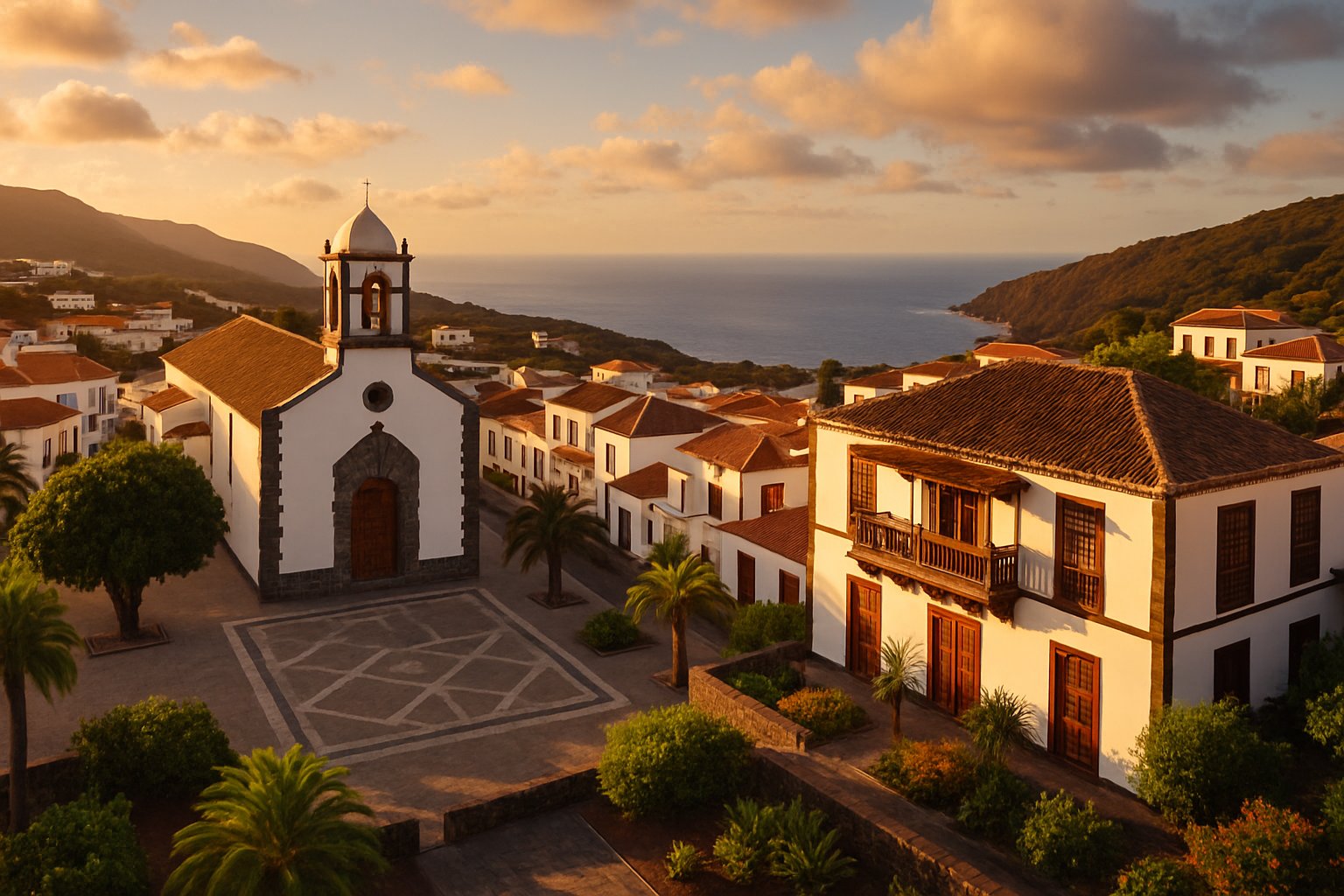 Valverde die kleine Hauptstadt - El Hierro