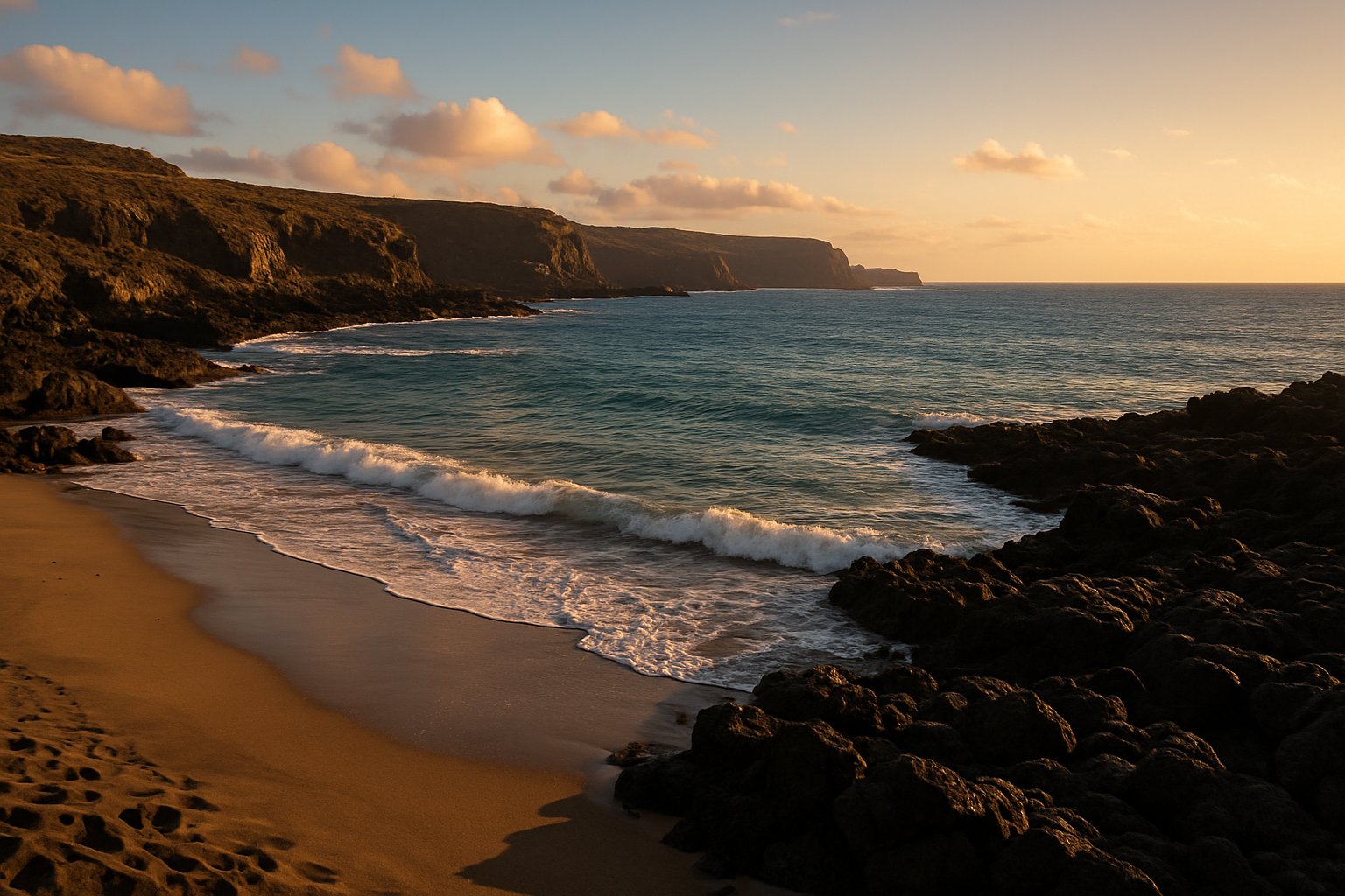 Playa del Cabrón auf Gran Canaria
