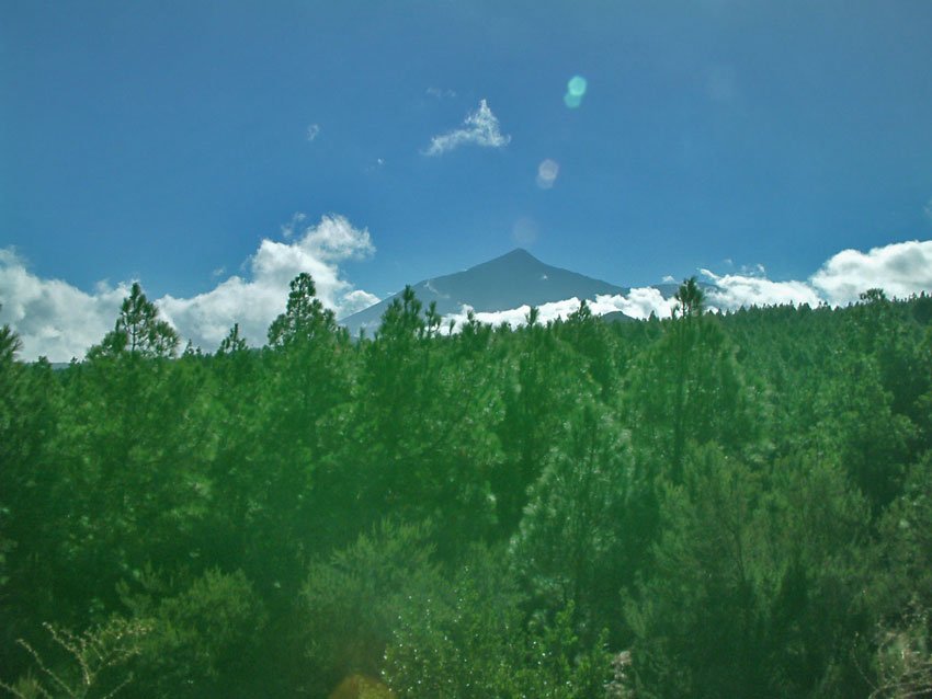 Blick auf Teide