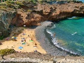 Die Playa Las Salinas, ein Schnorchlerparadies im sonnigen Süden Teneriffas
