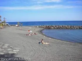 Playa de Punta Larga in Candelaria, dem heiligsten Ort der Kanarischen Inseln