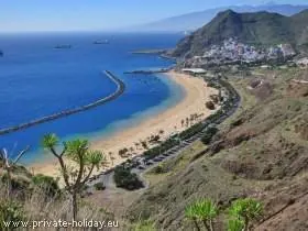 Playa Las Teresitas - die Kanarische Karibik im grünen Norden von Teneriffa