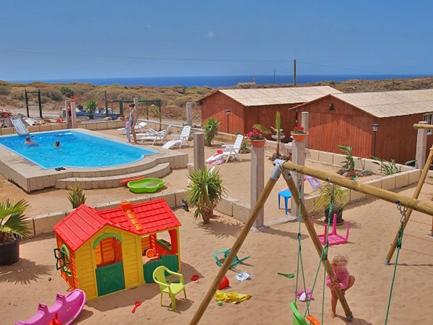 Spielplatz auf eine Finca
