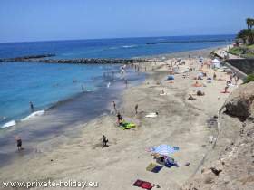 Die Playa del Duque im Süden Teneriffas - Der Herzogsstrand von Costa Adeje.