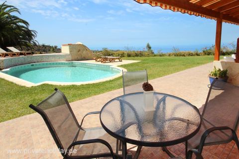 Terrasse mit Pool und Meerblick – Chio, Teneriffa