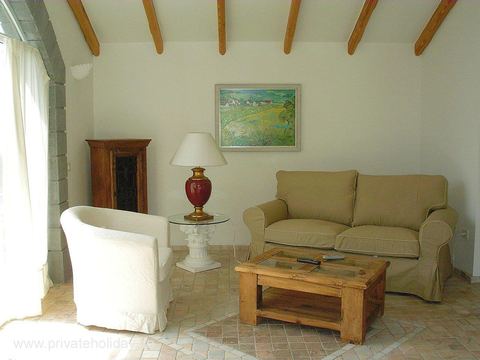 Salon z sofą, fotelem i stolikiem kawowym – Tacoronte, Tenerife