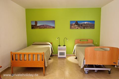 Camera luminosa con due letti singoli – Los Cristianos, Tenerife