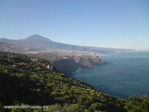 Panoramiczny widok na wybrzeże i Atlantyk – La Matanza, Tenerife