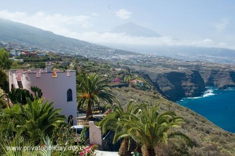 Balcony with sea view and coastline – La Matanza, Tenerife