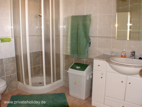 Baño con ducha y lavabo – Costa Calma, Fuerteventura