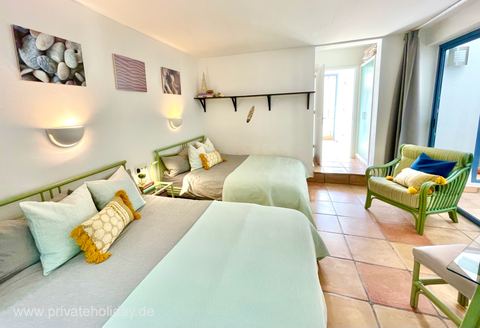 Chambre avec deux lits simples et fauteuil – Costa Calma, Fuerteventura