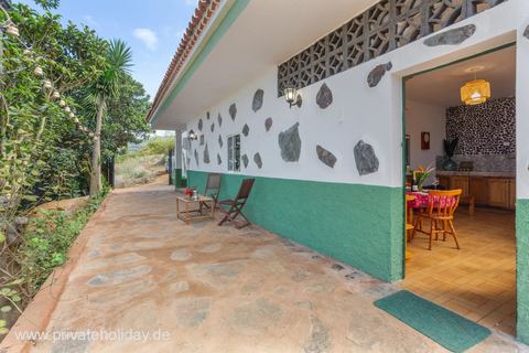 Gevel met terras en tuinpad – Santa Ursula, Teneriffa