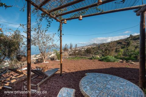 Überdachte Terrasse mit Meerblick – Santa Ursula, Teneriffa