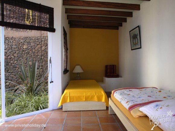 Camera con letto singolo e porta sul giardino – La Matanza, Tenerife