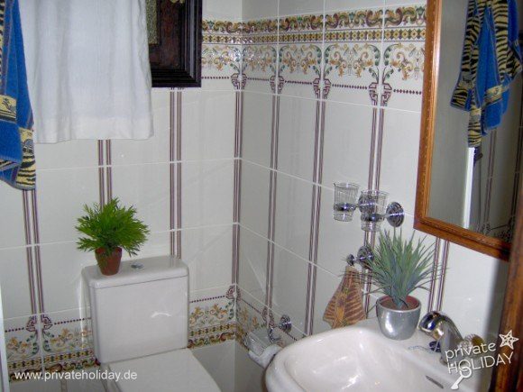Bagno piccolo con lavabo e WC – Icod de los Vinos, Tenerife