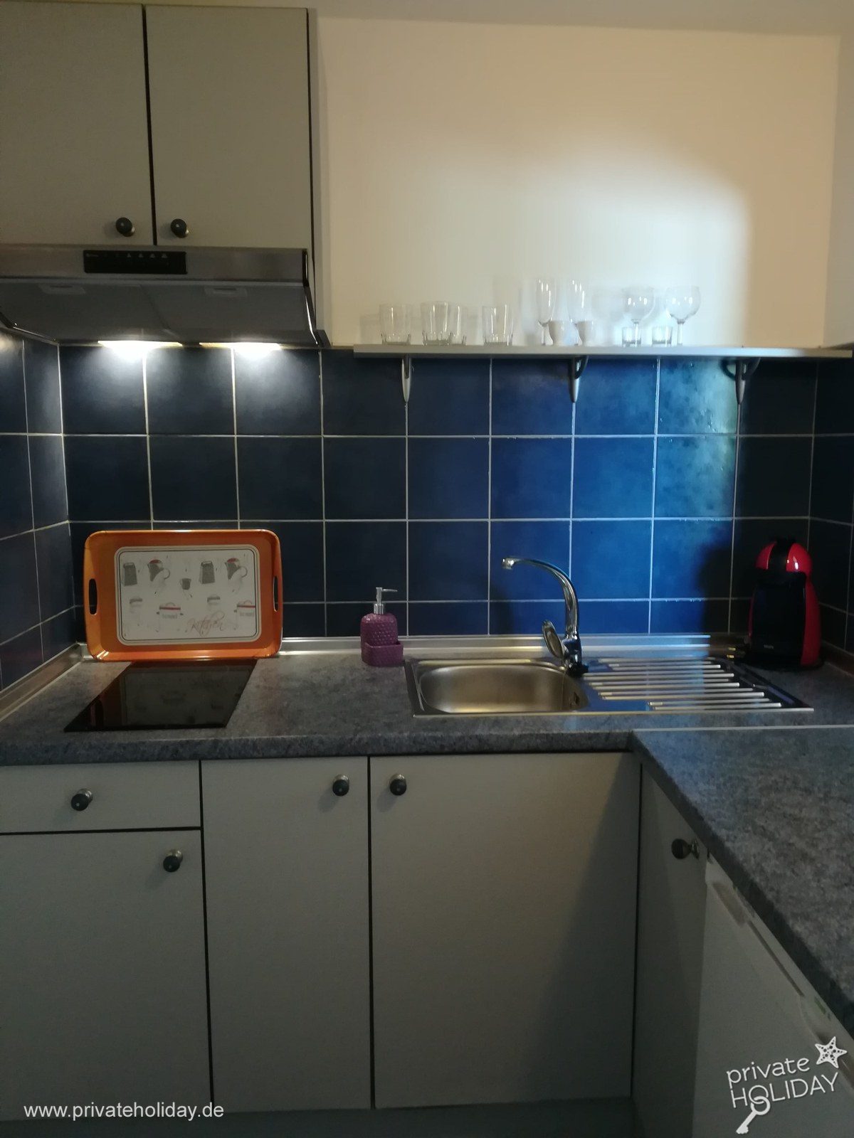 Kitchenette avec plaque et évier – La Matanza, Ténérife