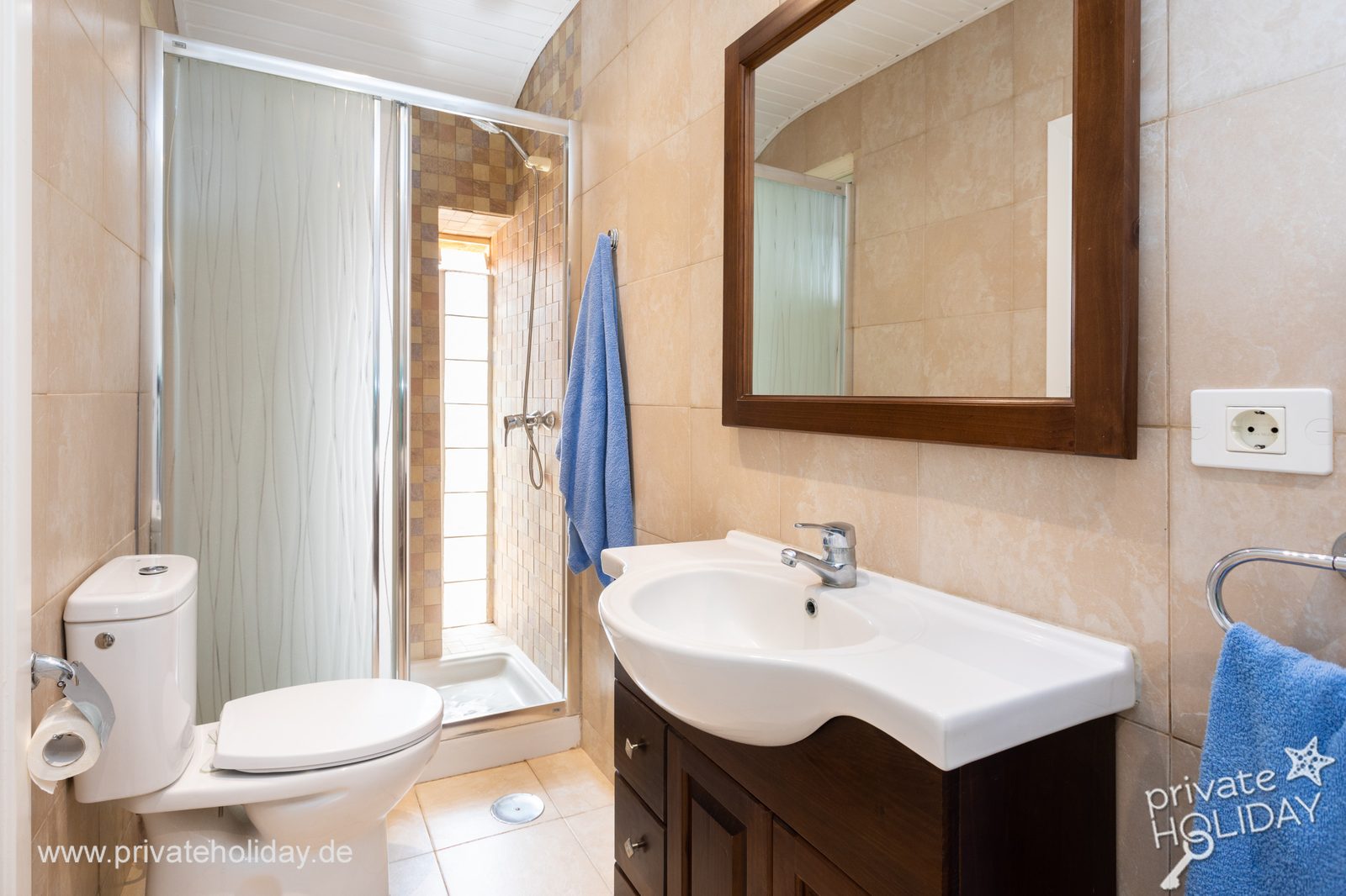 Bagno con doccia e lavabo – Igueste de San Andrés, Tenerife