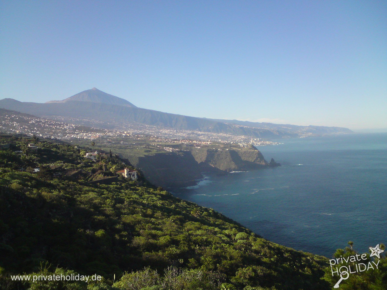 Panoramiczny widok na wybrzeże i Atlantyk – La Matanza, Tenerife