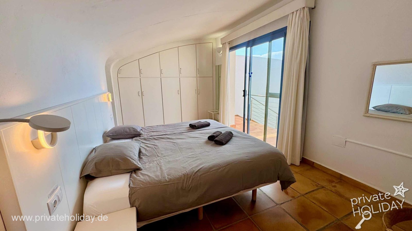 Chambre avec lit double et porte-fenêtre – Costa Calma, Fuerteventura