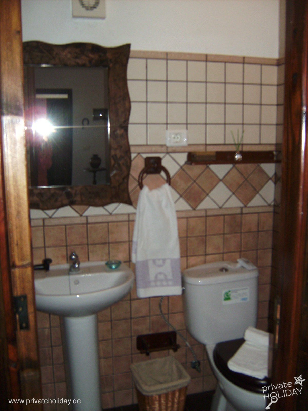 Bagno con lavabo e WC – La Guancha, Tenerife