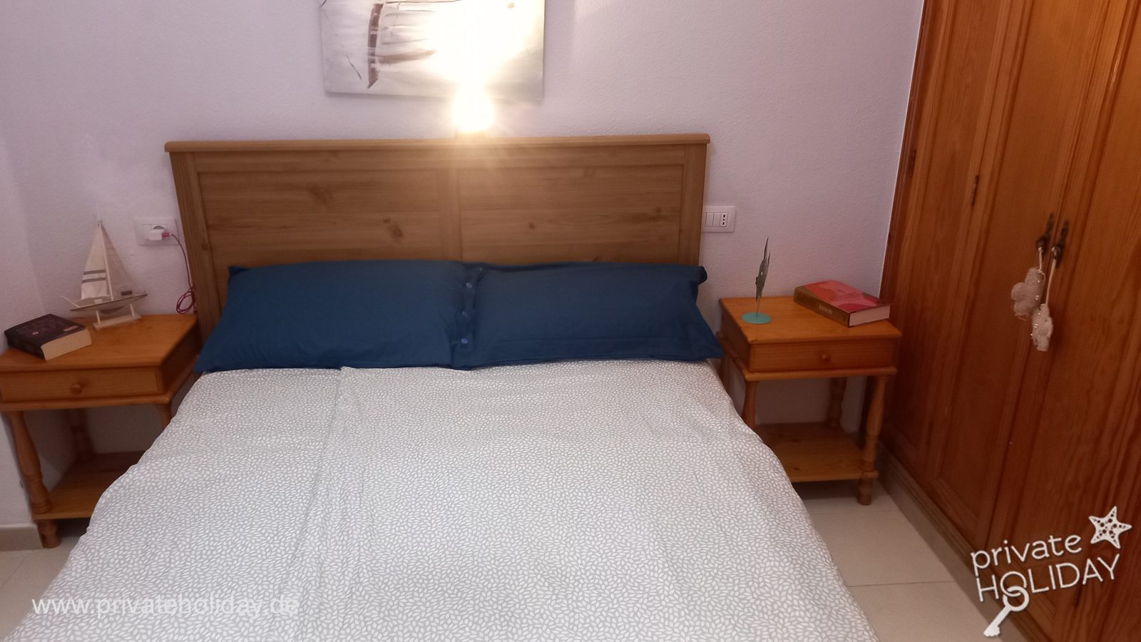 Chambre avec lit double et tables de chevet – Icod de los Vinos, Ténérife