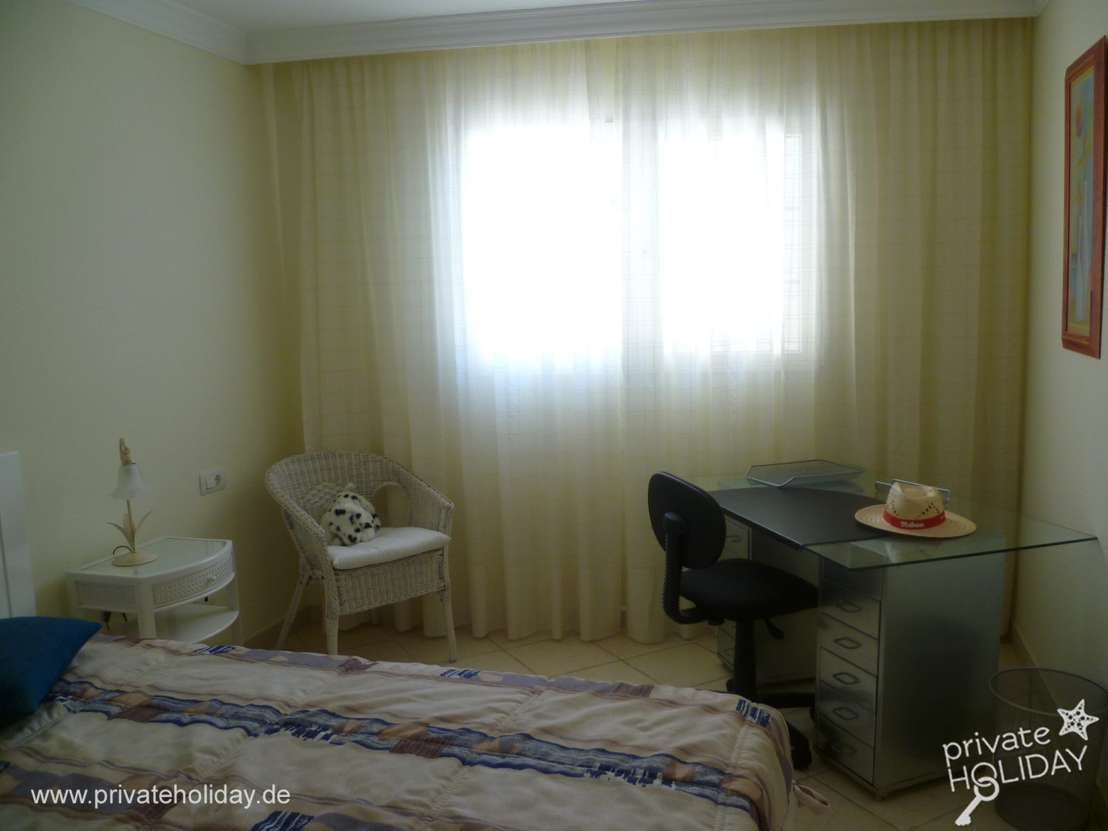 Chambre avec bureau et fauteuil – Chayofa, Ténérife