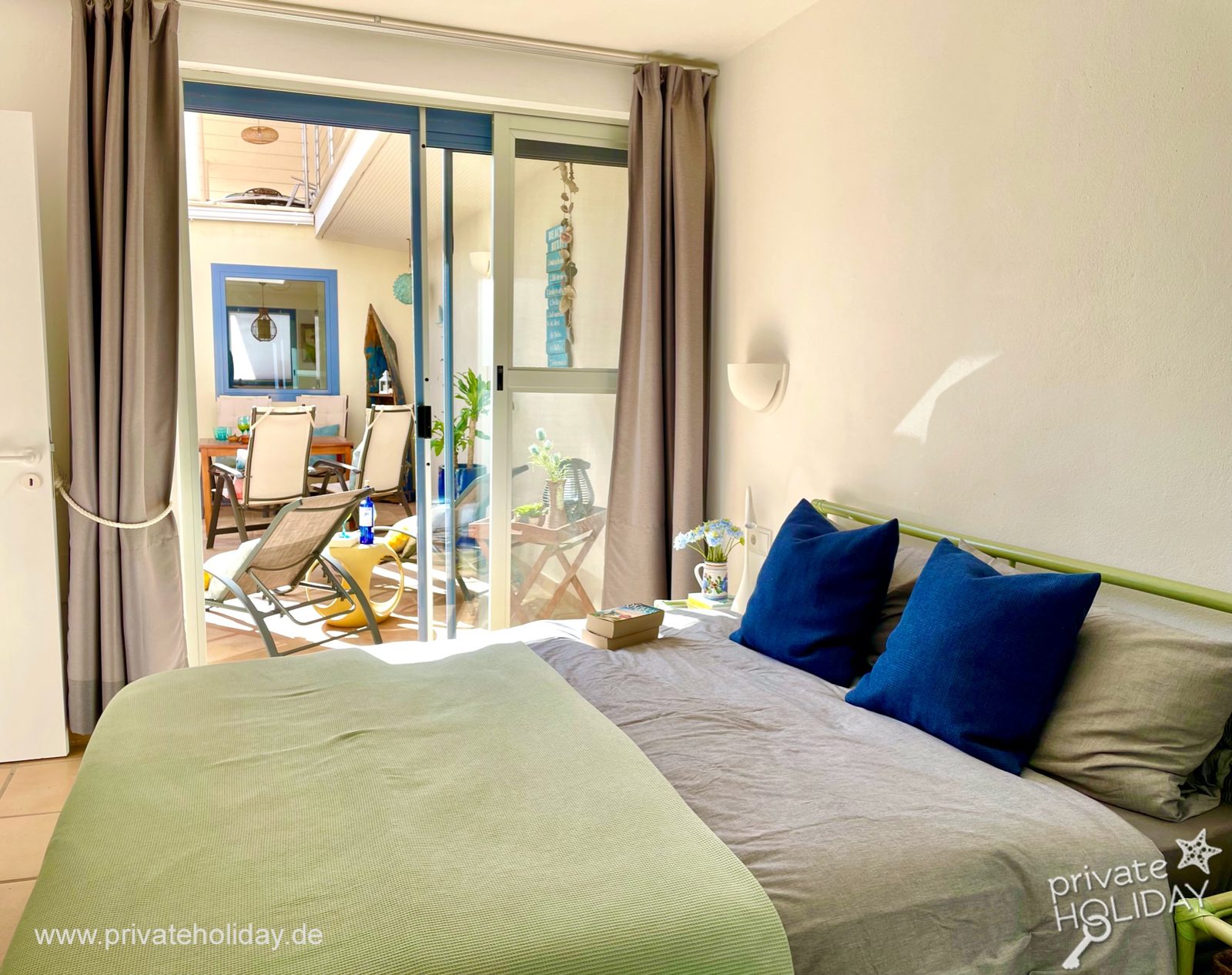 Chambre avec lit double et porte-fenêtre – Costa Calma, Fuerteventura