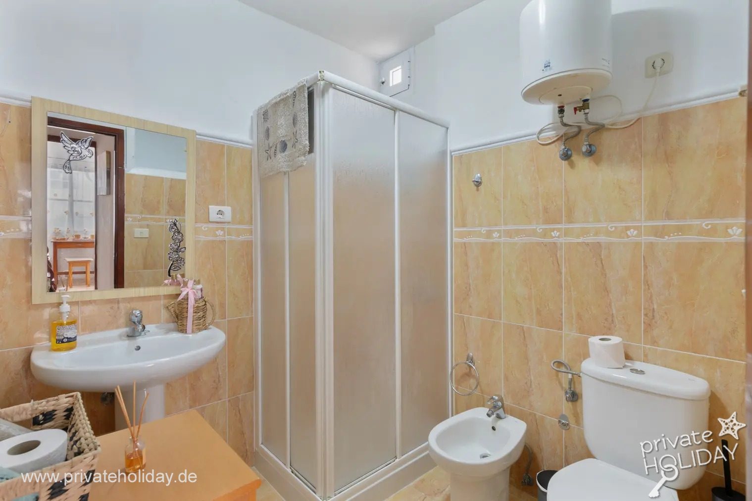 Bagno con doccia e wc – Santa Cruz de La Palma, La Palma